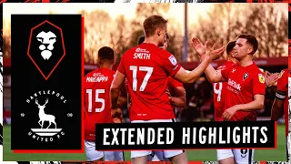 EXTENDED HIGHLIGHTS | Salford City 2-0 Hartlepool United