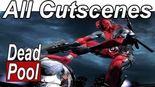 Deadpool Game All Animated Cutscenes Movie 2013 【HD Cinematic】