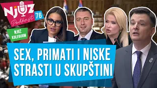 NJUZ PODKAST 76: Dnevnik uvreda u Skupštini Srbije, Protest za bolji vazduh