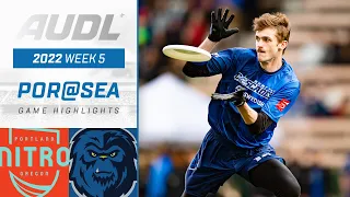 2022 AUDL: Portland Nitro at Seattle Cascades | Week 5 | Game Highlights