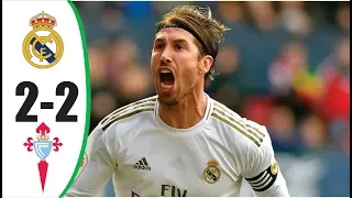 Real Madrid vs Celta Vigo 2-2 - All Goals & Highlight 16/02/2020 HD