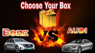 choose your gift box🎁audi v/s benz🚗🚙