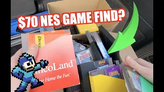 $70 NES GAME?! / Live Video Game Hunting