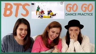 BTS- GO GO DANCE PRACTICE (HALLOWEEN) REACTION