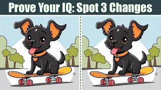 Spot The Difference : Prove Your IQ - Spot 3 Changes | Find The Difference #160