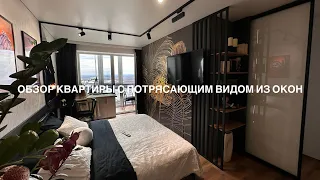 Обзор однокомнатной квартиры с дизайнерским ремонтом в современном стиле в Ростове-на-Дону