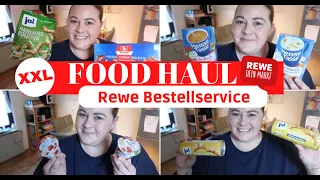 XXL FOOD HAUL| 102€ WOCHENEINKAUF| REWE BESTELLSERVICE| 4 PERSONEN| Fräulein Jasmin