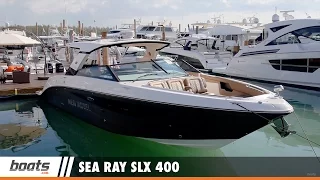 Sea Ray SLX 400: First Look Video Sponsored by United Marine Underwriters