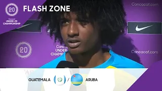 Concacaf Under-20 Championship 2022 Flash Zone | Jaybrien Romano from Aruba