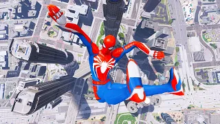 GTA 5 SPIDERMAN Ragdolls Compilation Episode 06 (Euphoria Physics Showcase)