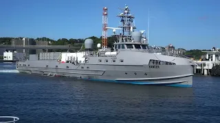 Unmanned Surface Vessel Ranger Arrives at Yokosuka, Japan