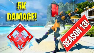 My Highest Damage Game Of Season 13! (5K Damage) Apex Legends