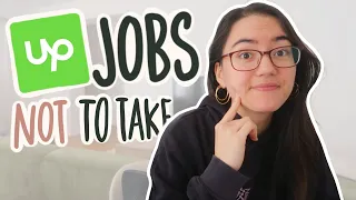 🚩 upwork jobs you should NOT apply to as a freelancer