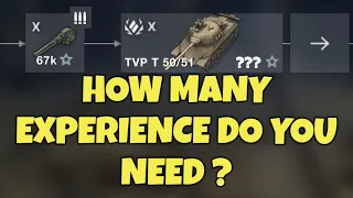How Much EXP Needed For TVP ?
