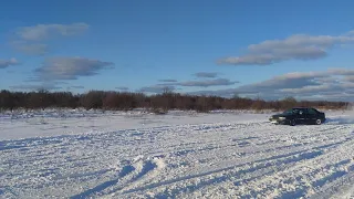 Дрифт на переднем приводе SAAB 9000 2