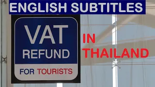 How to get VAT Refund in Bangkok Thailand