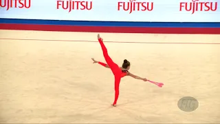 ANITEI Laura (ROU) - 2019 Rhythmic Junior Worlds, Moscow (RUS) - Qualifications Clubs