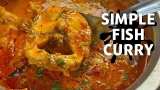 Simple Malaysian Fish Curry | Kari Ikan Tenggiri | Baba's Fish Curry