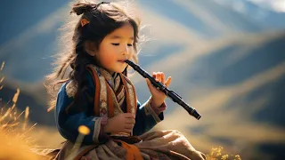 Tibetan Healing Flute • Eliminate Stress And Calm The Mind, Inner Peace, Healing Stress and Anxiety