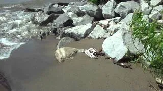 Euclid Beach detritus