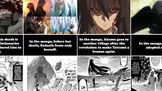 Akame Ga Kill - All Difference Between Anime and Manga | Anime TV