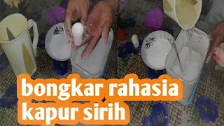 Ini rahasianya!! Cara penyajian kapur sirih supaya kriuk tahan lama | resep kapur sirih yg benar