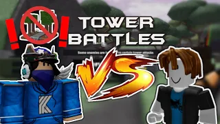 Tower Battles PVP but I can't use the same towers