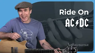 Ride On Guitar Lesson | AC/DC
