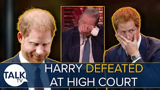 “It’s Time He Shut Up!” Former Head Of Royal Protection On Prince Harry’s High Court Challenge Loss