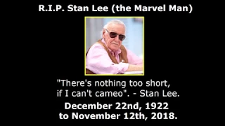 In Tribute to Stan Lee (1922-2018)