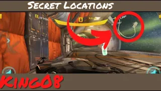 Top 5 SECRET Locations in Asphalt 8!