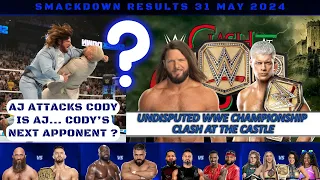 SMACKDOWN Results | 31 MAY 2024 |