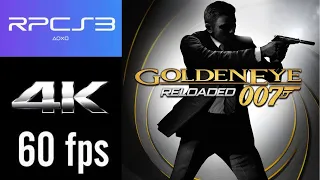 GoldenEye 007: Reloaded PS3 Gameplay RPCS3 4K 60FPS [READ DESCRIPTION!] 12700K RTX 3090