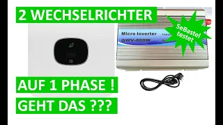 #PARALLELEINSPEISUNG | 2 #WECHSELRICHTER AUF EINER PHASE. GEHT DAS?