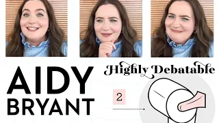 Aidy Bryant Shares Her Opinions On Middle Parts, Jeans Styles and More | Highly Debatable | GH