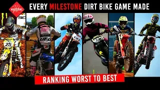 Every Milestone Dirt Bike Game + Ranking Worst To Best