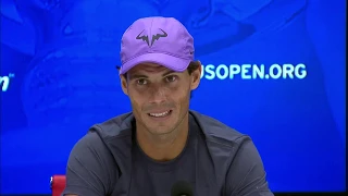 Rafael Nadal: "I feel honoured to be part of this battle" | US Open 2019 Finals Press Conference