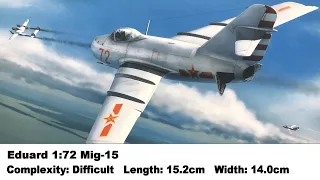 Eduard 1:72 Mig-15 ProfiPack Edition Kit Review