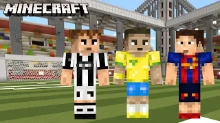 Best  Minecraft Soccer Game Ronaldo Messi Skins CKN Gaming