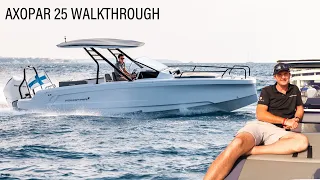 Axopar 25 Walkthrough | Eyachts