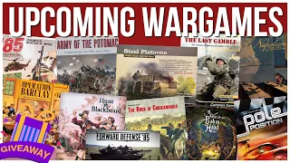 Upcoming Wargames + Giveway | June 2024 | New Releases | Board Games