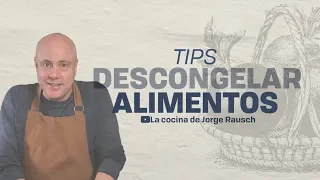 Tip para descongelar los alimentos más rápido  I Jorge Rausch