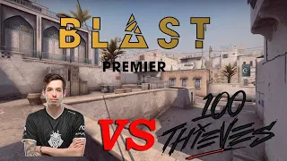 KennyS POV (G2) vs 100 Thieves - dust2 - 27/13 - BLAST Premier Spring Series 2020 - [nosound]