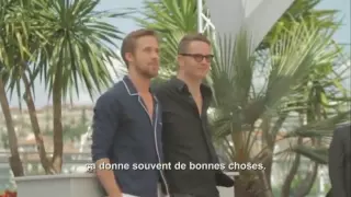 Ryan Gosling talks about Nicolas Winding Refn