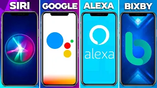 SIRI vs GOOGLE ASSISTANT vs ALEXA vs BIXBY I This could determine the FUTURE!