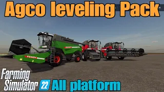Agco Leveling Pack / mod for all platforms on FS22