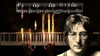 The Beatles − Now And Then − Piano Cover + Sheet Music