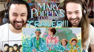 MARY POPPINS RETURNS | Official TRAILER REACTION!!!