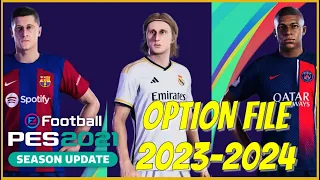 Tuto PES 2021 : installation du patch 23-24 (équipes, maillots, compétitions...)