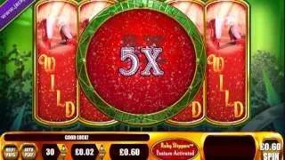 £332.00 MEGA BIG WIN (553 X STAKE) WIZARD OF OZ RUBY SLIPPERS ™ BIG WIN SLOTS AT JACKPOT PARTY